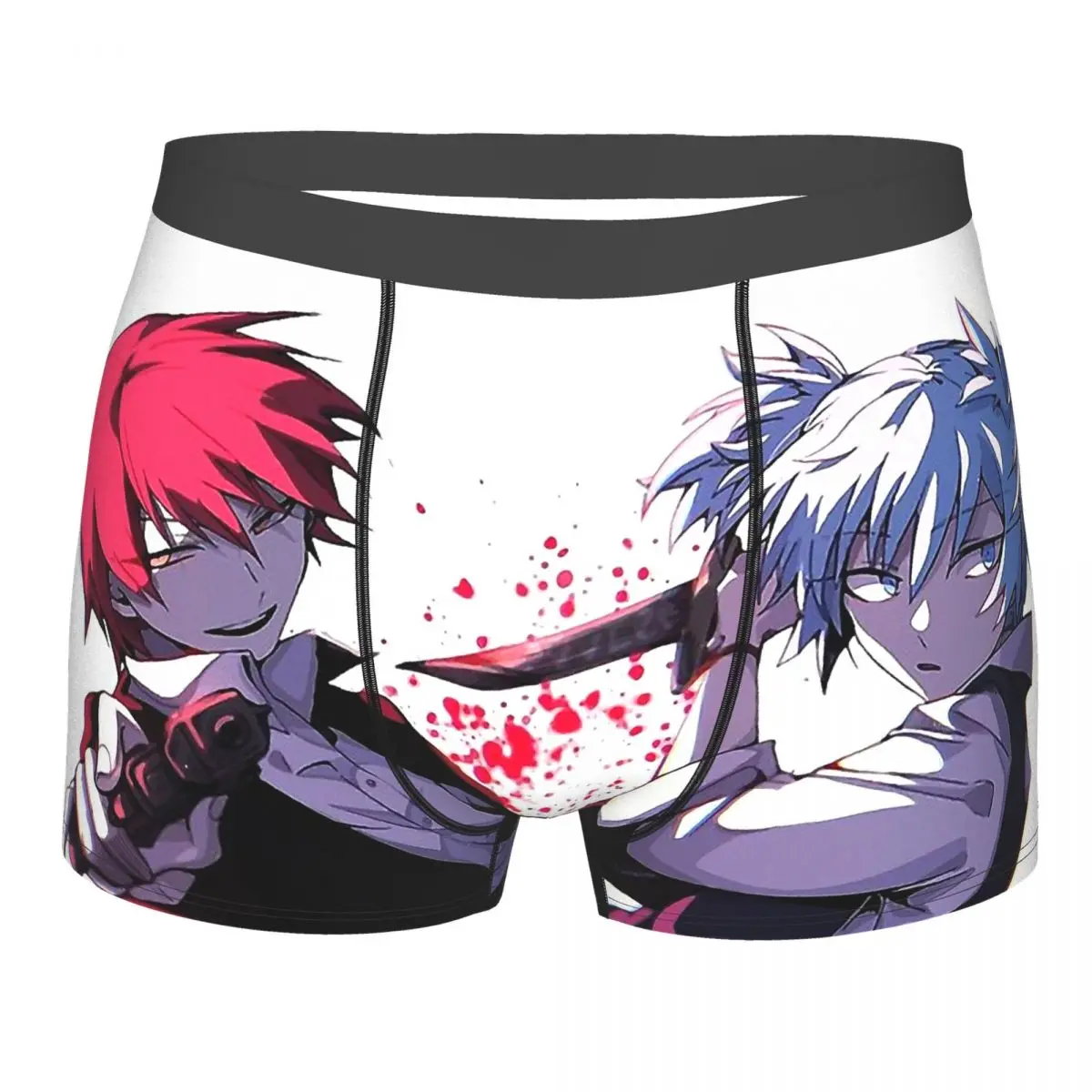 

Assassination Classroom Comedy Anime Fight Underpants Breathbale Panties Man Underwear Comfortable Shorts Boxer Briefs