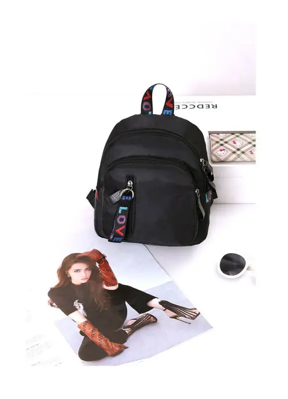 Рюкзак женский школьный однотонный для девочек-подростков | Багаж и сумки