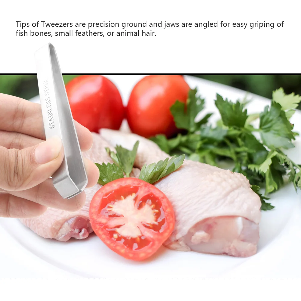 Щипцы из нержавеющей стали для захвата кухонных морепродуктов|Приборы
