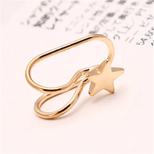 Серьги-каффы женские с крестом в форме сердца | Украшения и аксессуары