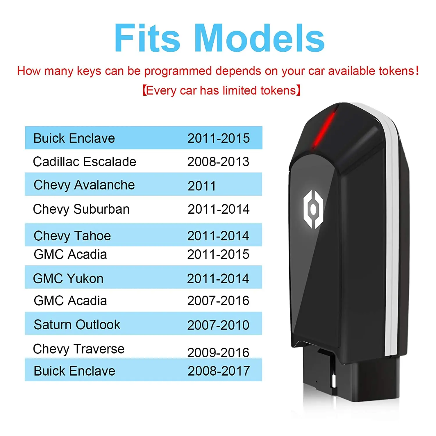 Брелок OBDII FasLink X для ключа GM программатор без дистанционный транспондер с