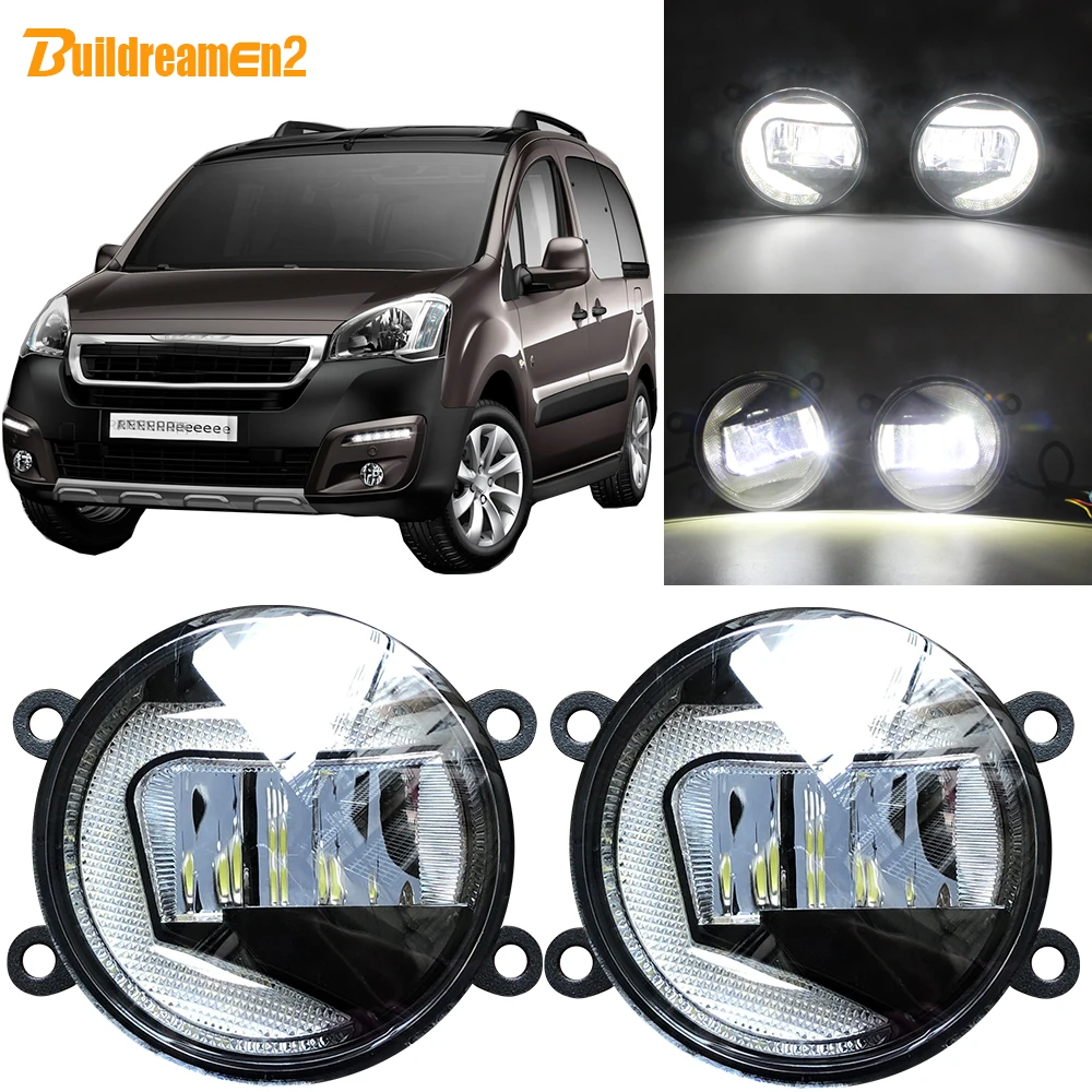 Buildreamen2 автомобиля H11 светодиодный проектор внешний туман светильник + дневные