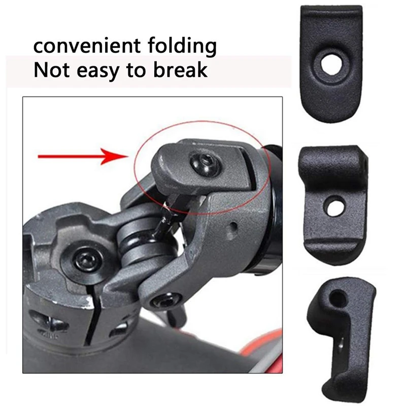 Набор складных застежек и резиновых амортизаторов вибрации для Xiaomi Mijia M365 / Pro