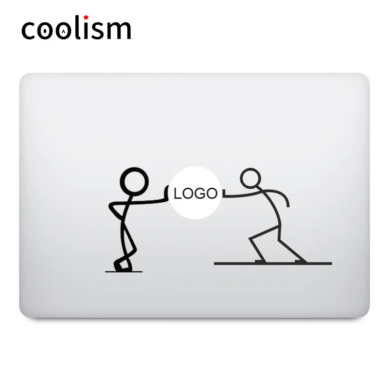

Funny Matchstick Men Creative Laptop Sticker Skin for Macbook Decal Pro 14 16 Air Retina 12 13 15 Inch Mac Asus Notebook Decor