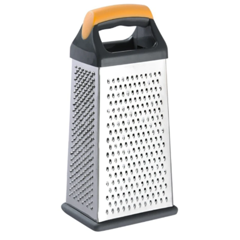 

Кухонная многофункциональная терка, домашняя 4-в-1, 9-дюймовый 4-сторонний рубанок, терка из нержавеющей стали