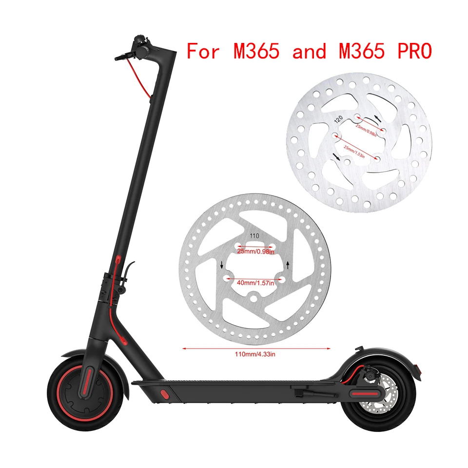 Тормозные колодки диски роторная колодка запасные части для xiaomi Mijia M365 pro