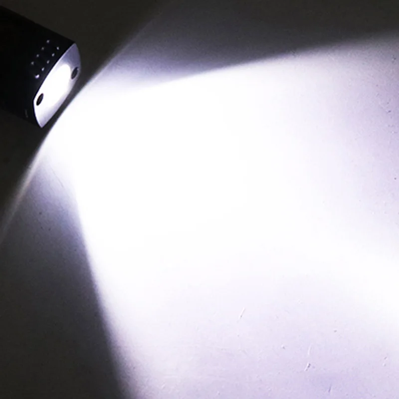 Портативный COB флэш-светильник фонарь USB Перезаряжаемый светодиодный рабочий