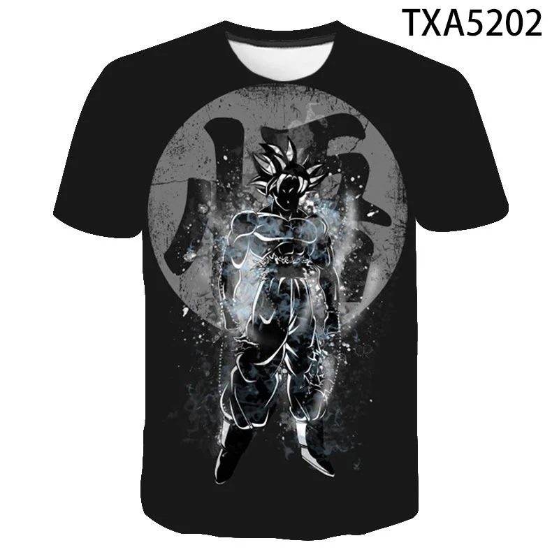

Fashion Anime Dragon 3D Print T Shirt Summer Style Men Women Children DBZ Short Sleeve Boy girl Kids Casual Top Tees