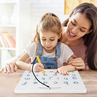 kid magnetic drawing board toy tablet magnet pad steel bead stylus pen bead learning letter educational children writing toy