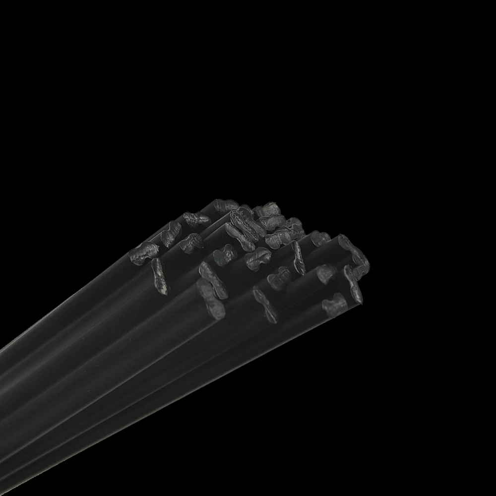 Пластиковые сварочные прутки черные/белые длиной 5x2 5 мм из полипропилена 200