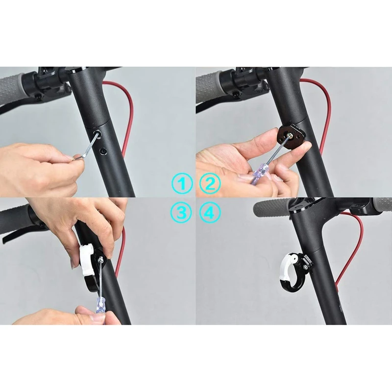 Металлический крючок + 3 шт. силиконовых вибрационных амортизаторов пряжка