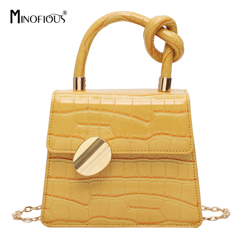 Женские дизайнерские сумки-Кроссбоди с каменным узором кожаные маленькие сумки