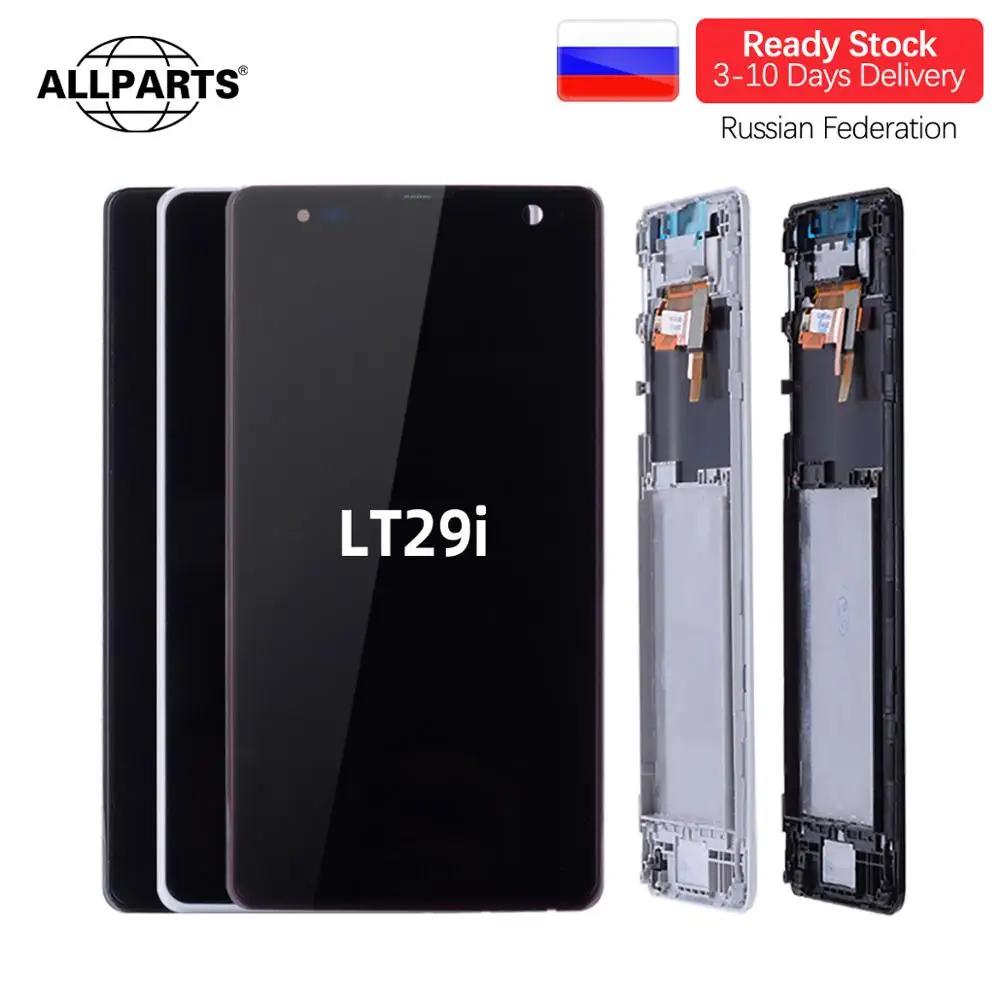 

4.6" Display For SONY Xperia LT29i LCD Touch Screen Digitizer Assembly LT29a LT29 Screen Replacement Parts