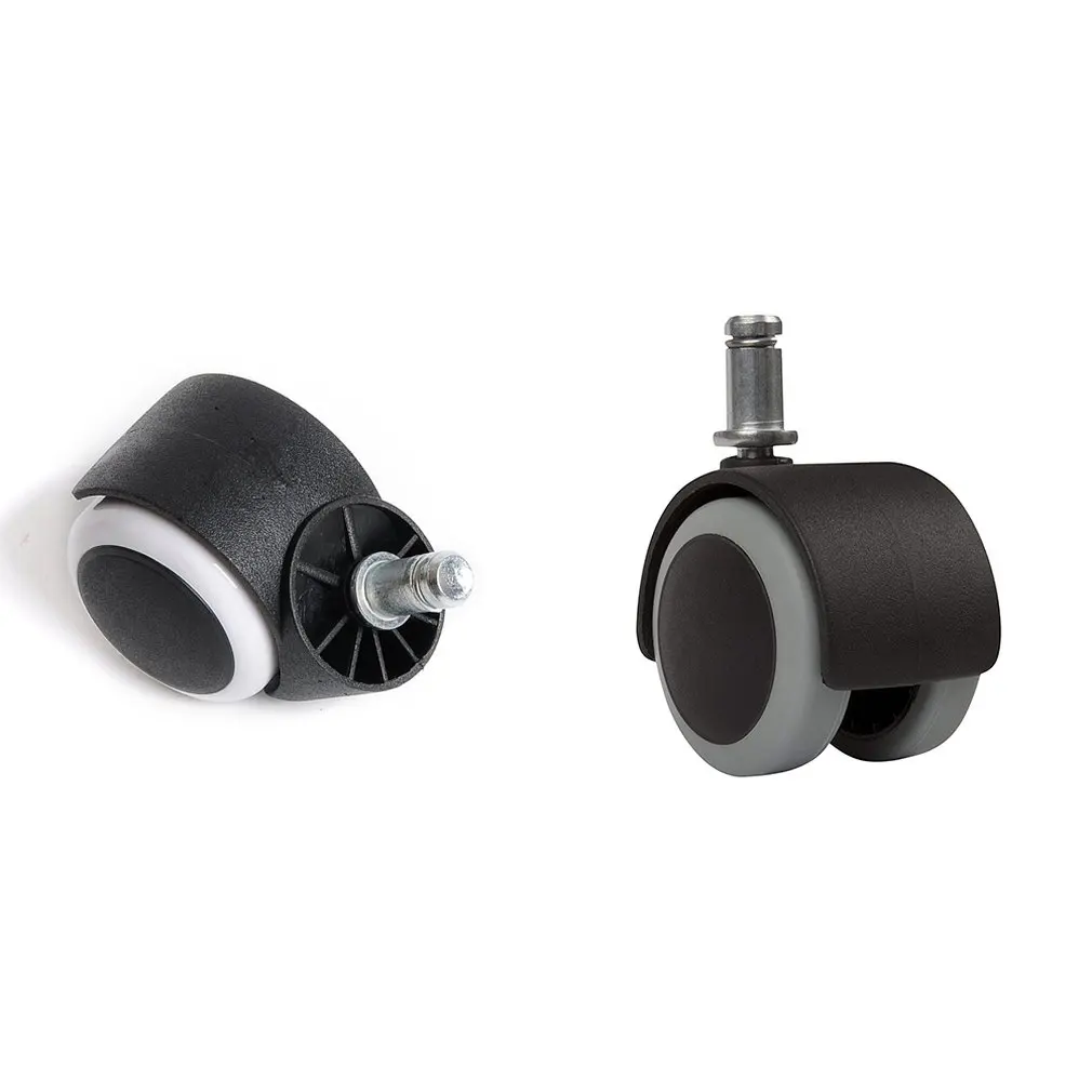 Бесшумный усиленный Мебельные ролики 2 дюймовые полиуретановые колесики Boss