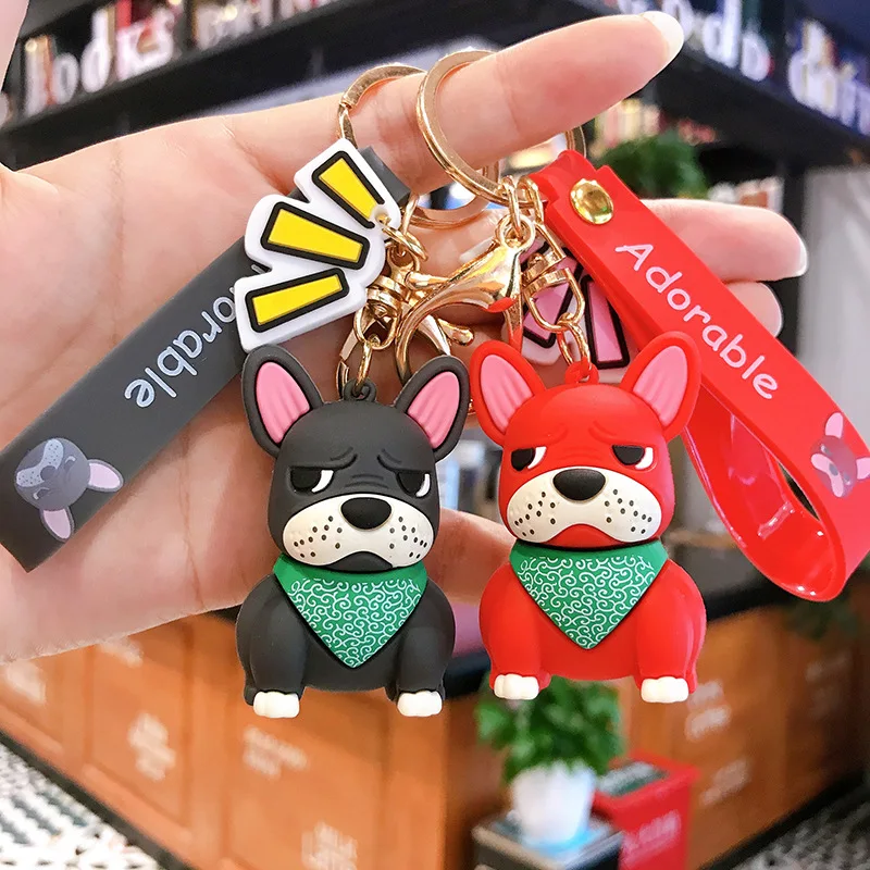 

Модный панк вельш корги брелок брелки с собаками для женщин сумка кулон ювелирные изделия безделушка для мужчин автомобильный брелок для д...