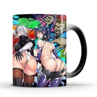 Креативная кружка для кофе Otaku, волшебная кружка, меняющая цвет, 350 мл, для офиса, дома, керамическая чайная чашка, персонализированные подарки