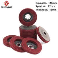 115mm nylon fiber flap polishing grinding wheel disc for angle grinder polishing tools 320grit 13510pcs