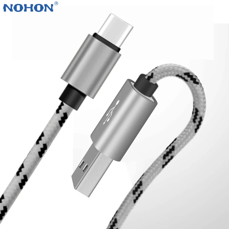 Дата кабель USB C Type зарядное устройство провод для Galaxy Huawei Xiaomi короткий длинный 1 м