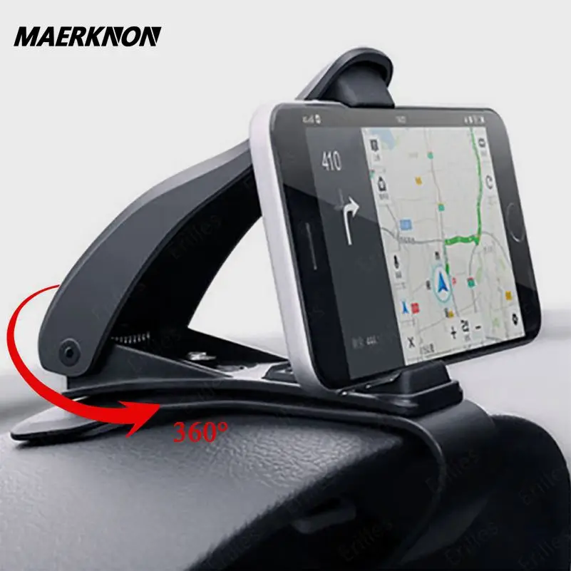 

Universal Car Phone Holder Rotate For Xiaomi Samsung Iphone 12 Pro Smart Phone GPS Stand Mobile Phone Clip Mount Stand Bracket