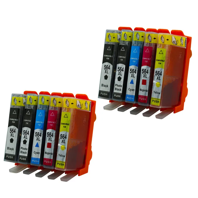 1BK1CYM чернильные картриджи совместимые с HP 564 564XL Photosmart D5460 D5463 D5468 C5324 C5370 C5373 C5380 C5383
