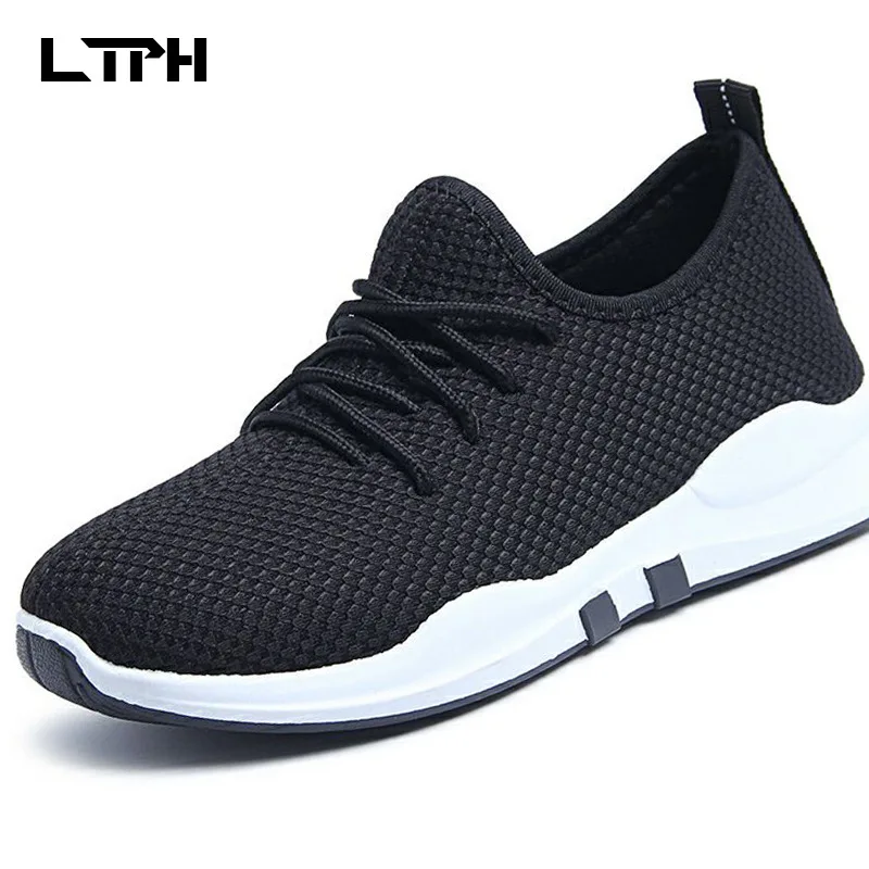 Free shipping 2019 spring and autumn models black sports comfortable breathable mesh students running casual women's singleshoes | Обувь