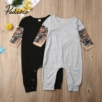 baby tattoo sleeve one piece rompers summer clothes fashion babies printing cotton romper clothing suits