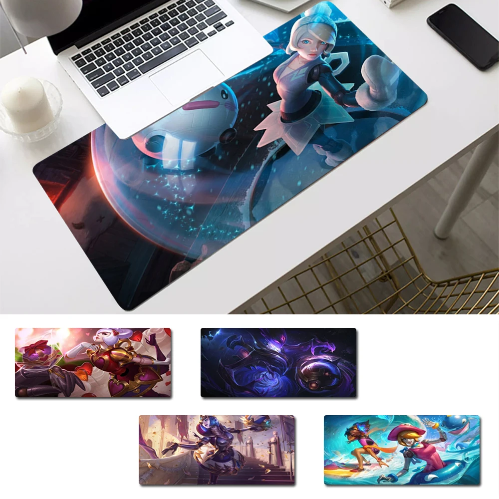

Модный коврик для мыши League Of Legends Orianna, Настольный коврик для ноутбука, ПК, большой игровой коврик для мыши для Overwatch/CS GO