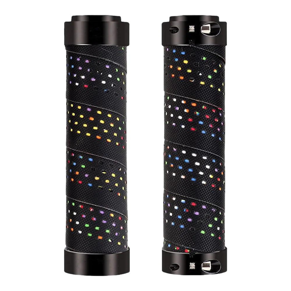 

1Pair Bike Handlebar Grips Non-Slip Bicycle Bilateral Locking Handlebar Cover Bmx Handle Grips Bikes Handlebar Grips For Bicycle