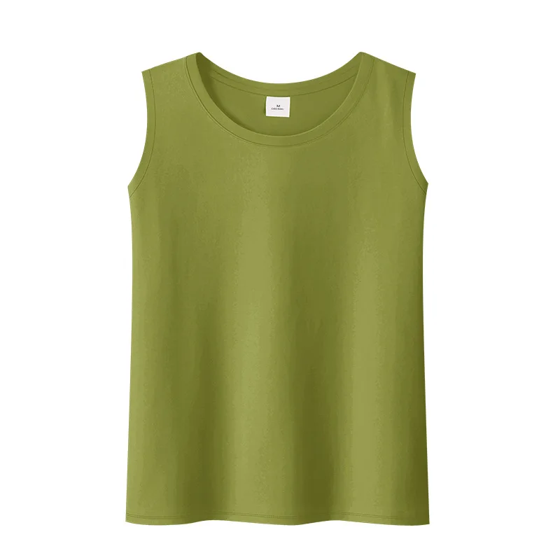 

2021 Summer New Design Ladies T-shirt Sleeveless Top Street Casual Vest Hot Sale XHB903