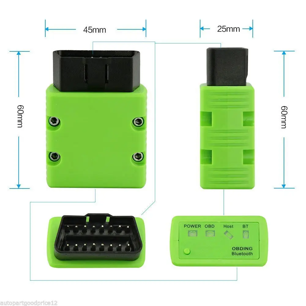 Новинка Bluetooth Konnwei KW902 V1.5 PIC18F25K80 Автомобильные диагностические инструменты OBD II