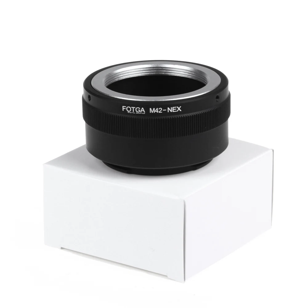 FOTGA M42 Lens Adapter Ring for Sony NEX E-mount NEX3 NEX5n NEX5t A7 A6000 Mirrorless Cameras SLR camera accessories | Электроника