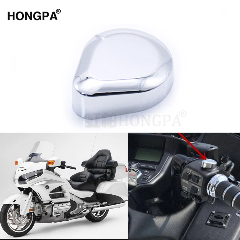МОТОЦИКЛ хром Goldwing обтекатель убить переключатель Крышка для Honda GL1800 2001-2011