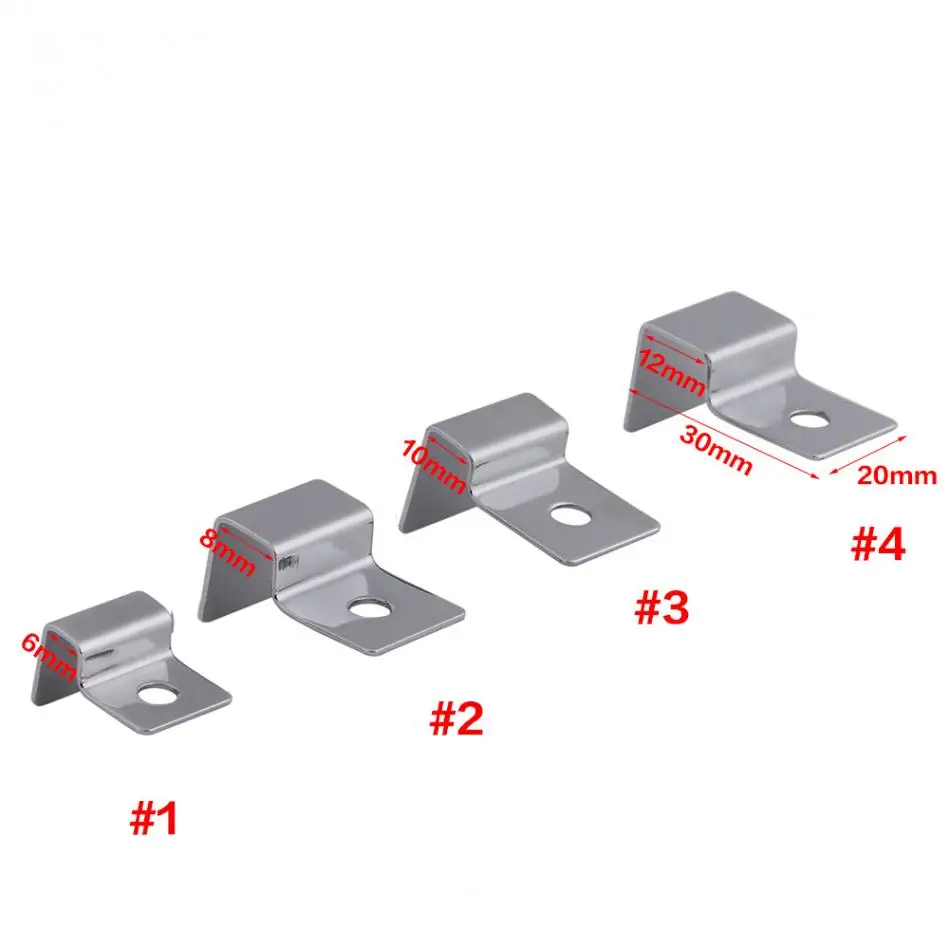 4 шт./набор держатели для аквариума из нержавеющей стали | Дом и сад