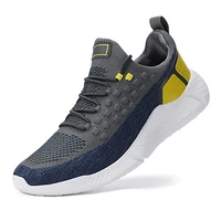 breathable mesh sports shoes mens casual shoes mens sports shoes high quality outdoor lace up flat shoes 2021 new