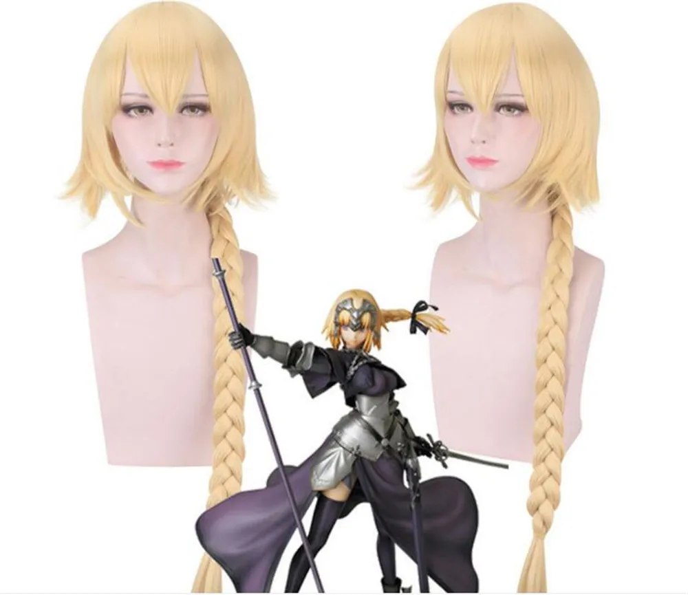 Joan of Arc парик Fate Grand Order Косплей Fate/Zero косплей волос Жанна д 'Арк Fate/Apocrypha для