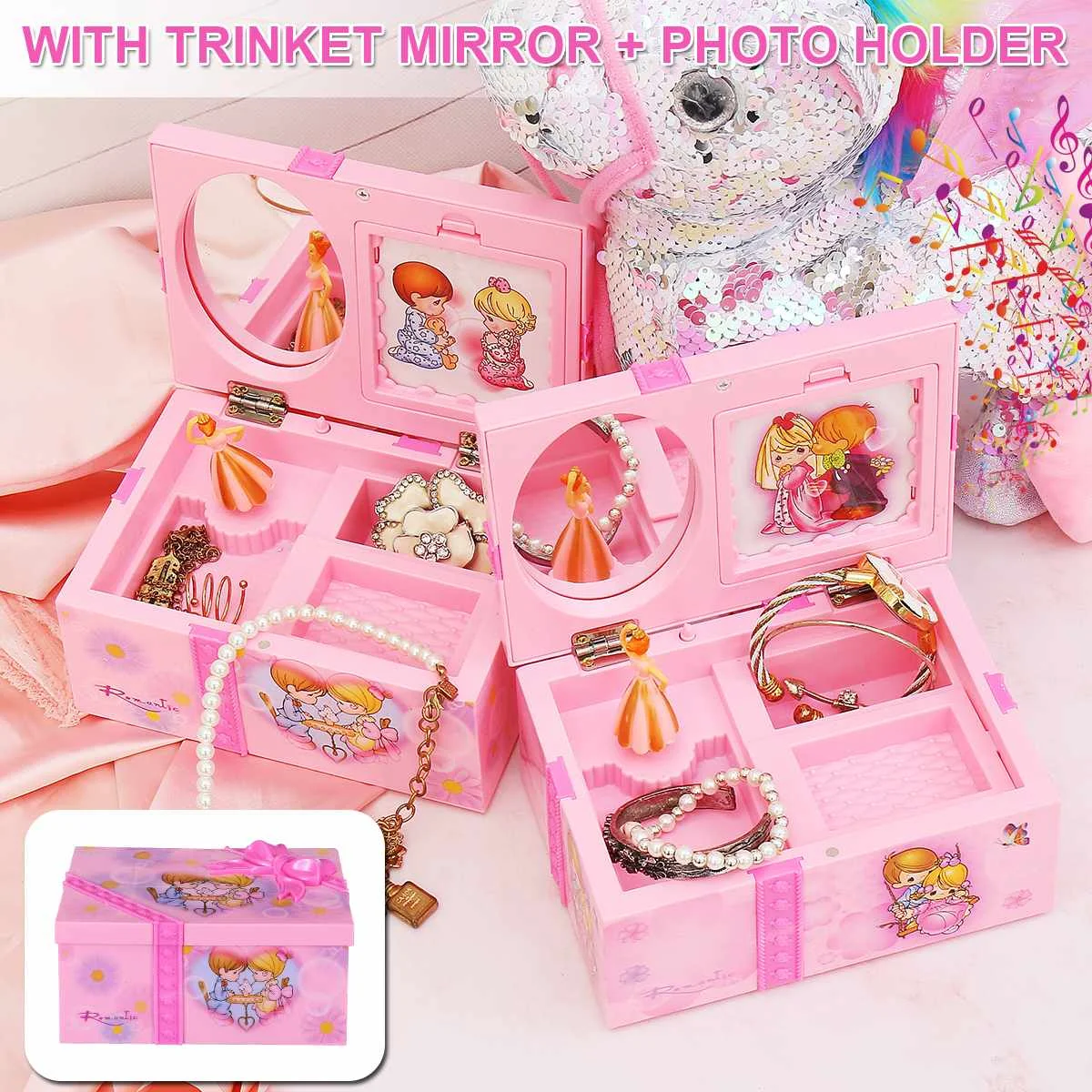 Новинка танцующие розовые балерины украшения для дома органайзер хранения