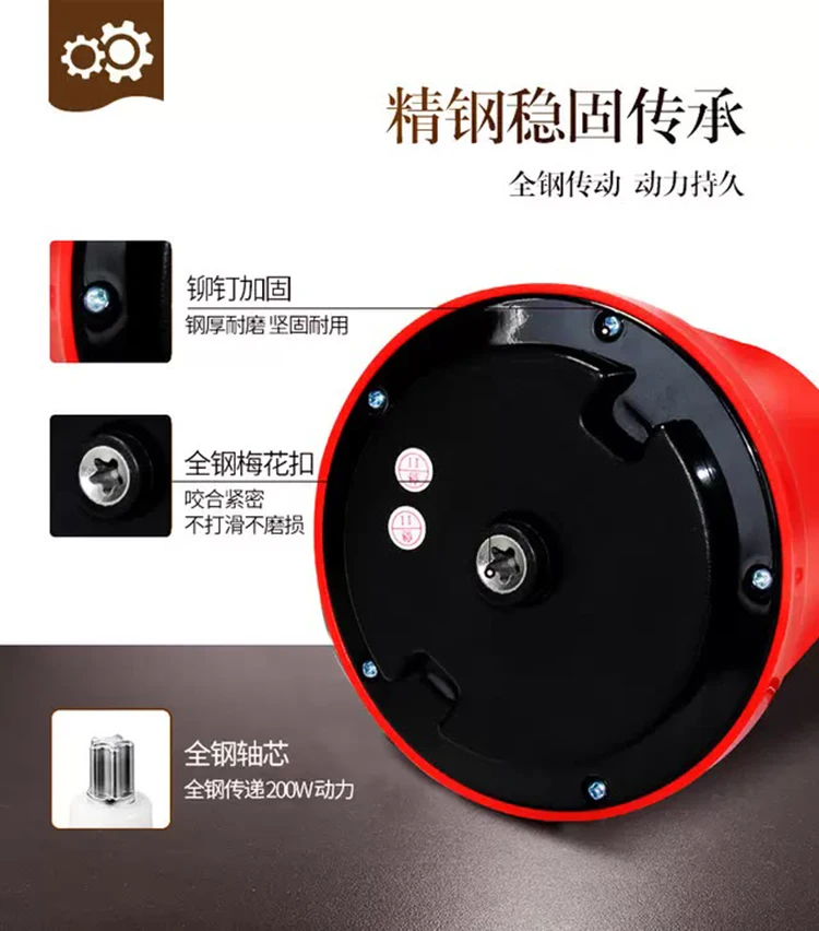 Многофункциональная портативная мясорубка электрическая мощная Детская