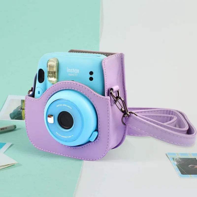 Новинка для ЖК-дисплея с подсветкой Fujifilm Instax Mini 11 PU Камера чехол сумка крышка