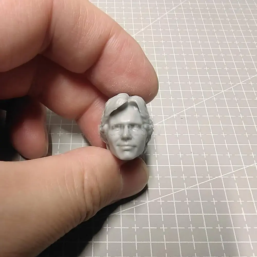 

1/12 Scale Solo Harrison Ford Head Sculpt Unpainted fit 6" Figure SHF D012