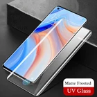 Защита экрана для OPPO Reno3 Reno4 Pro Reno 3 4 5 Pro 5G матовое УФ-стекло полное клеевое Покрытие Закаленное стекло для Reno5 Pro Plus