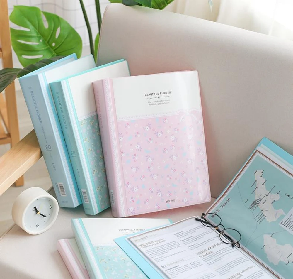 80 страниц Водонепроницаемый Многослойные вставка A4 Сумка папка для документов