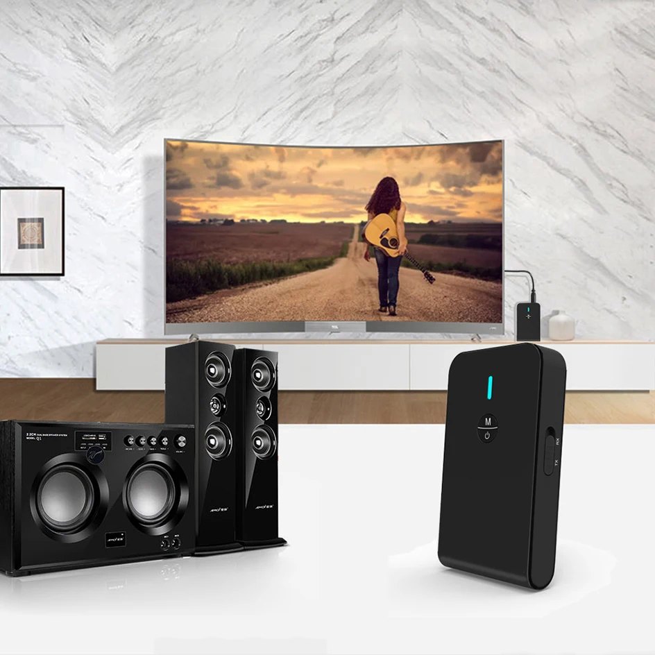 Беспроводной Bluetooth адаптер APTX приемник передатчик 2 в 1 5 0 Передача аудио