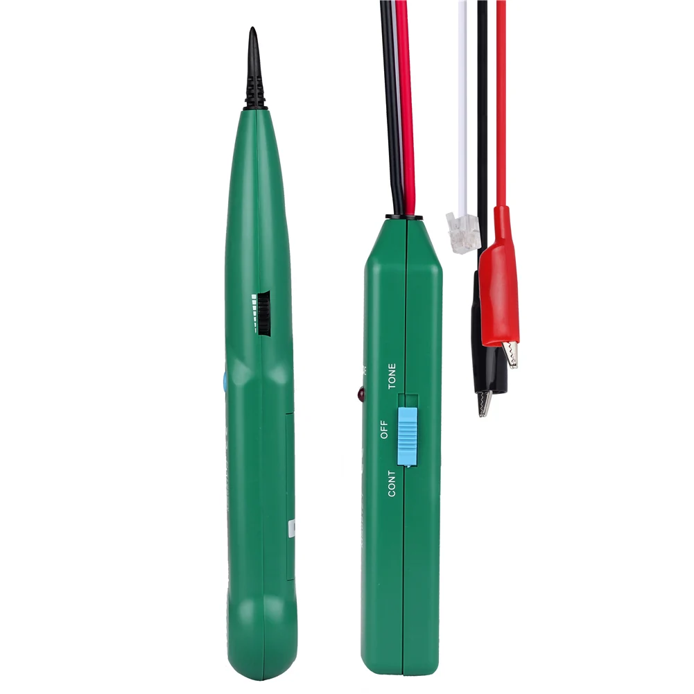 

Telephone Line Track Tool Wire Internet Cable Test Machine for Internet Telephone Line without Battery 23.8 x 4.3 x 2cm TB Sale