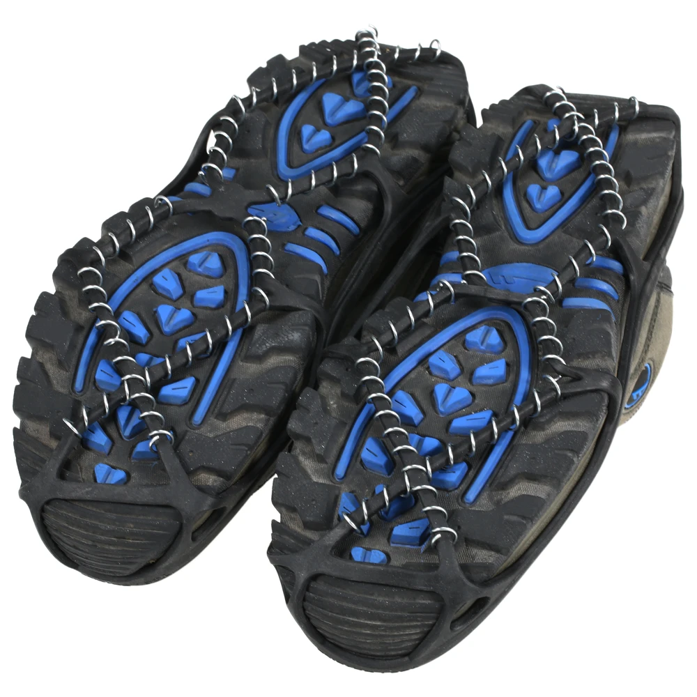 1 Пара Противоскользящие шипы для снега захвата льда инструмент кемпинга туризма