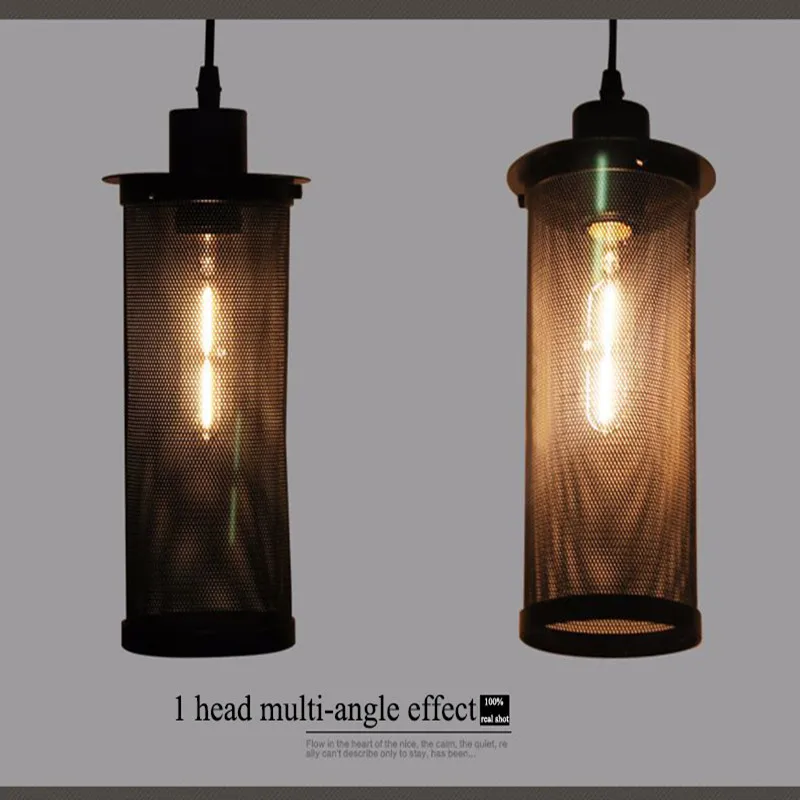 

Retro Metal Lighting Fixture Industrial Black Pendant Lights for Hotel dining room Island Bar Shop Vintage Country Pendant Lamp