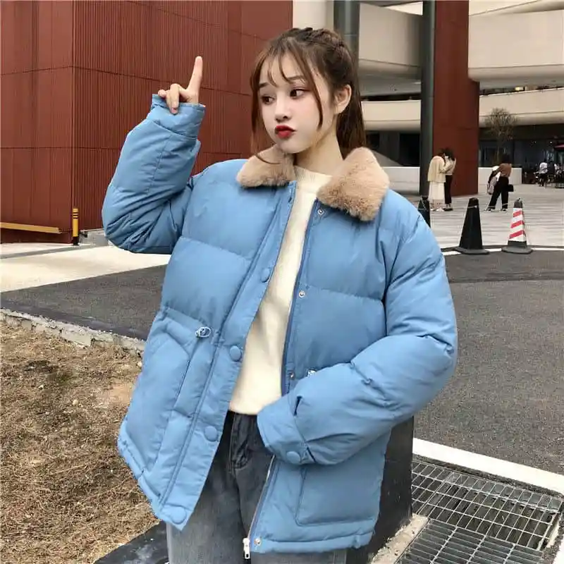 NiceMix осенне зимнее женское утепленное хлопковое пальто на шнуровке куртка с