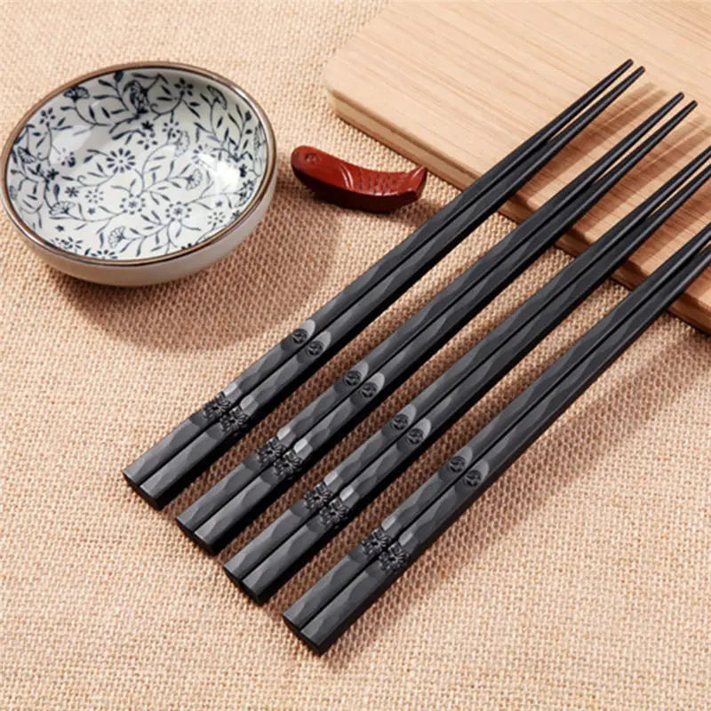 Многоразовые традиционные китайские палочки для еды Нескользящие суши Хаши