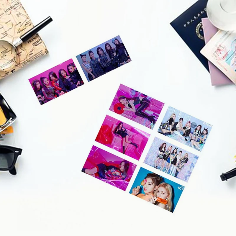 30 шт./компл. KPOP ITZY альбом ITz ICY самодельная бумага Lomo карта фото плакат в виде карты фотостудии игрушек, для подарка, для фанатов