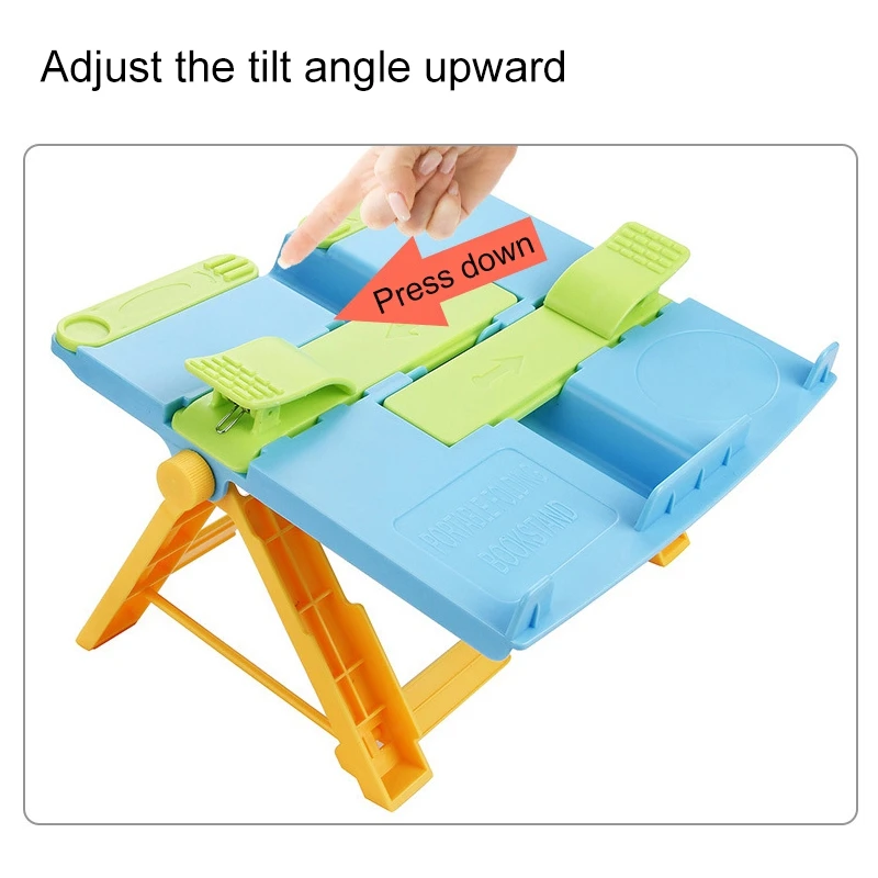 Многофункциональный Портативный складной стеллаж чтение регулируемые стойки