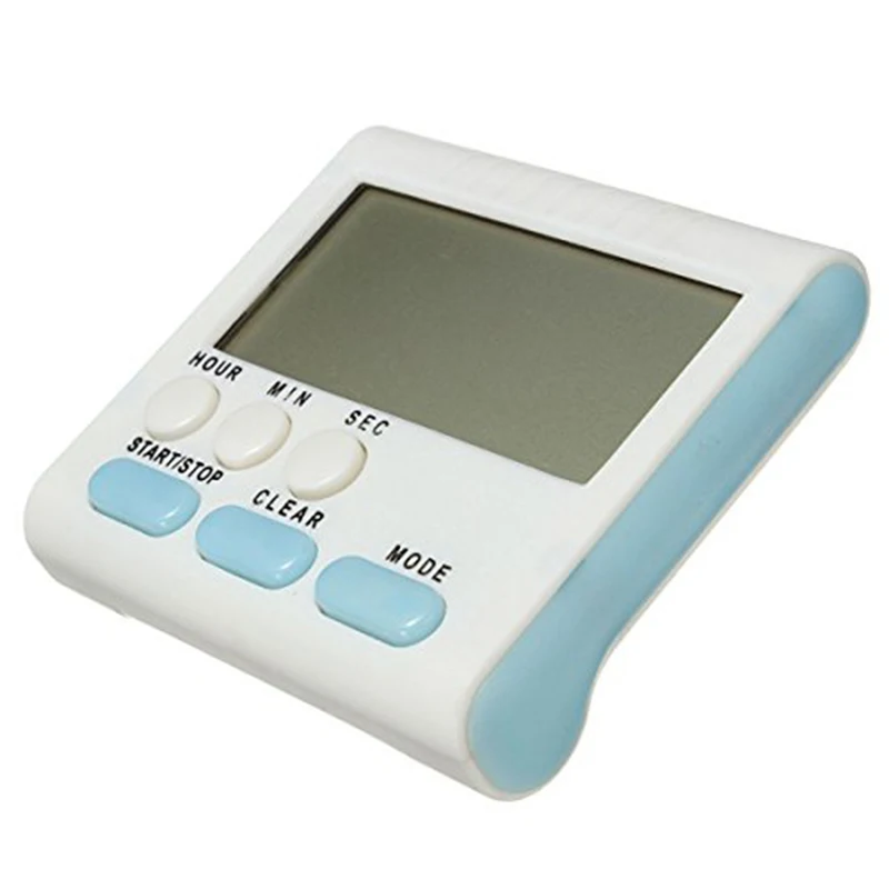 Digital egg timer / kitchen with loud alarm up and down function netic stand Blue | Дом и сад